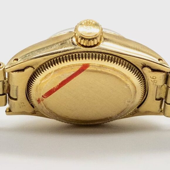 Rolex Oyster President 14k Yellow Gold Ladies Watch MINTY main image 4